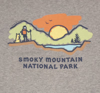 Men's Short Sleeve Crusher-Lite Vintage Smoky Mountain Tee (117925)