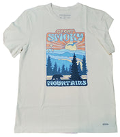 Men's Short Sleeve Crusher Groovy Great Smoky Mountains (117089)